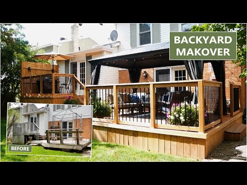 DIY Backyard Makeover (Complete Deck Transformation)