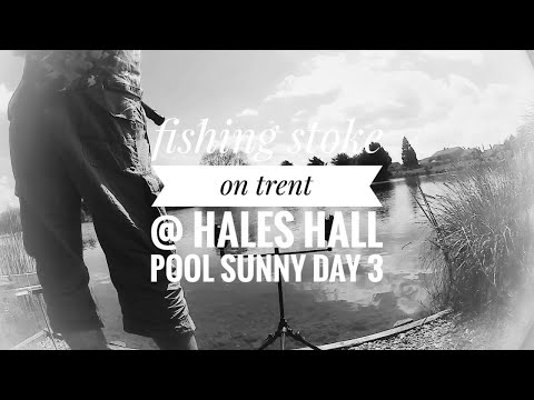 fishing stoke on trent @ hales hall pool sunny day 3