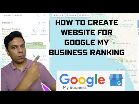 How to Create website For Google my Business ranking