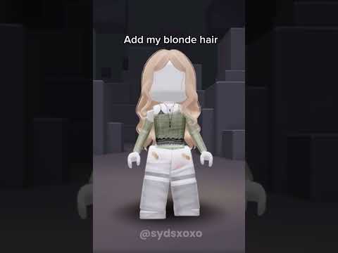 making my avatar look like me irl + check community post || #fyp #robloxedit #funny
