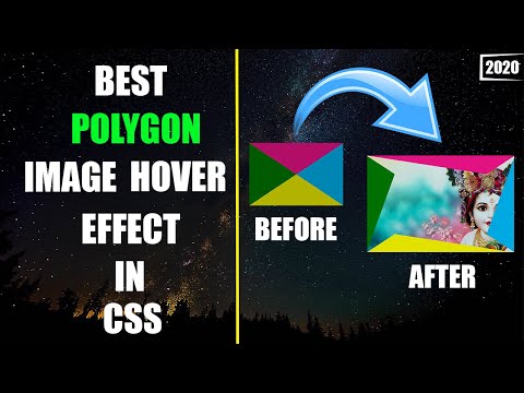 Polygon Image Hover Effect Using Clip Part Property in CSS.