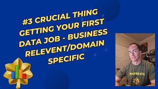 5 Crucial Things Getting Your First Data Job - #3 Business ReleventDomain Specific #shorts