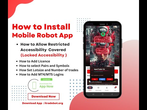How to Install iTradeBot Mobile Robot on Android + Allow Accessibility