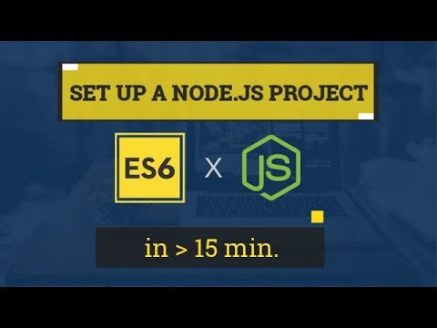 Set Up a Starter Node.js/Express Project with ES6 (ft. Babel)