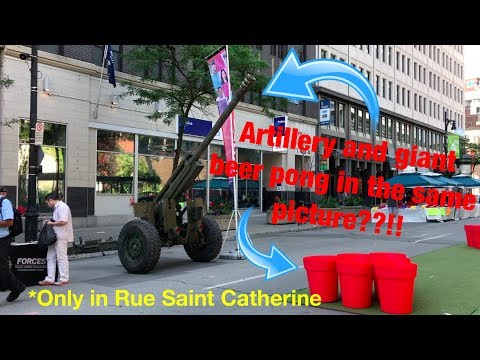 Rue Saint Catherine!🛍️  | Exploring Montreal