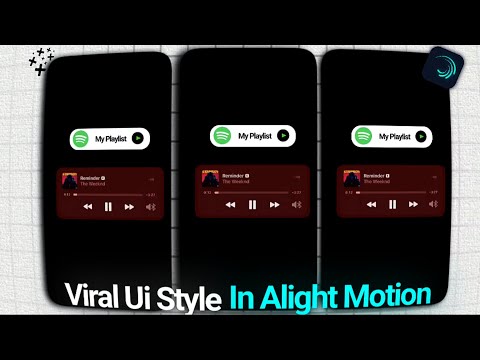 How to Make Viral UI Animation for Reels | Alight Motion Tutorial