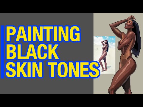 Finding The Right Black Skin Tone While Painting | Student Feedback (Masterclass)