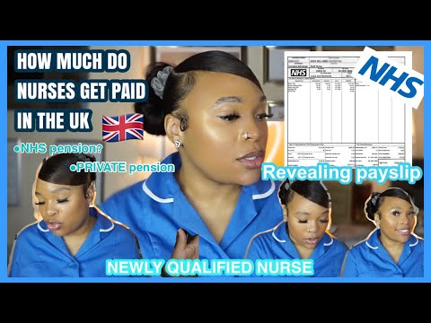 HOW MUCH DO NURSES (BAND 5) IN THE UK 🇬🇧 GET PAID?(2022)| MONTHLY SALARY |NHS OR PRIVATE PENSION ?
