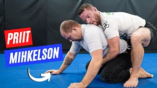 Rolling With DEFENSIVE BJJ Expert Priit Mihkelson... | BJJ Rolling Commentary