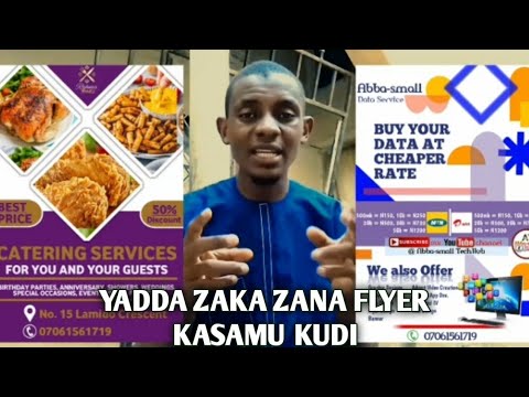 YADDA ZAKA ZANA FLYER DA WAYAR HANNUNKA