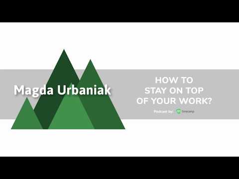 Magdalena Urbaniak talks about brand management [Stay On Top of Work Podcast #31]