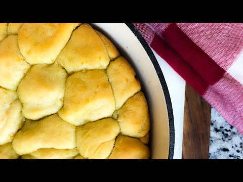Dairy free herb pull apart bread