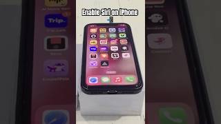 #HowToEnableSiri #iPhoneTips #Siri #Apple #iPhoneTutorial #SiriSetup #iostips #tutorial #tutorials