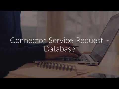 Orchestrator Studio - Connector Database Service Request