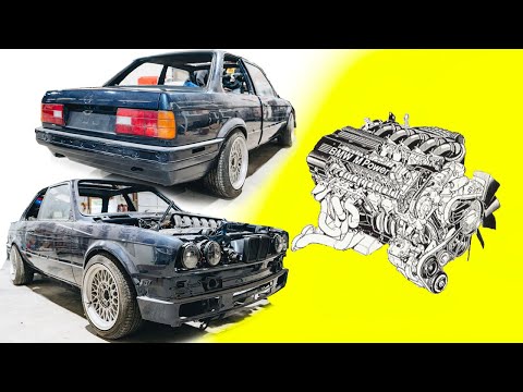 Making Progress On The S52 Swapped E30!