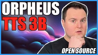 Orpheus 3B TTS Local Test & Install (A Realistic LOCAL TTS!)