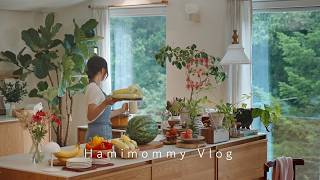 Summer Home Cooking in Korea 🌿 | Rainy Season Laundry Tips | Daily VLOG