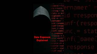 Data Exposure Explained,Web Security in a Controlled Environment
