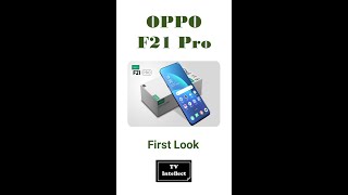 OPPO F21 Pro | OPPO F21 Pro First Look | TV Intellect