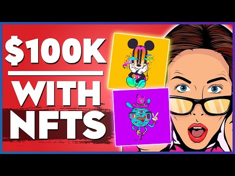 EARN $100K+ Selling NFTs | Make Money With NFTs 2021 | How To Create NFT Art (For Beginners)