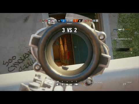Almost Perfect Siege Ace!! Broken Headshots :(
