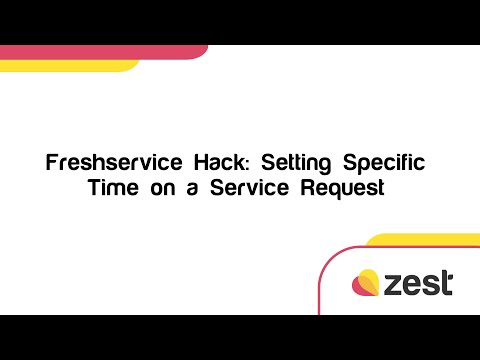 Freshservice Hack: Quick Time Format Validation Using Business Rules