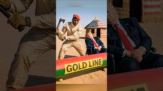 Trump Sleeping Near Gold Pipeline and Ibrahim Traoré Fun 😂 Burkina Faso Comedy #funny #memes #comedy