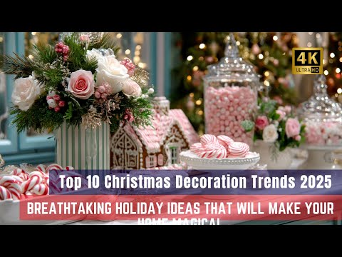 Biggest Holiday Decorating Ideas for Christmas 2025| Retro Christmas, Pink Holiday & Candyland Magic