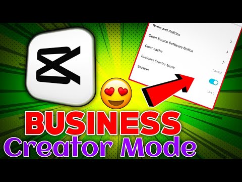 Capcut Business Creator Mode Not Showing | Capcut Business Creator Mode On कैसे करें 2025 में