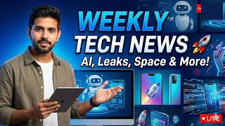 Weekly Tech News: AI ka Naya Khatra, Flagship Phone Leaks aur Space Internet! 🚀 | IndiVerse Tech