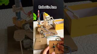Diy Robotic Arm with Dc motor | #dcmotor #youtubeshorts #motor #diyrobot #shorts