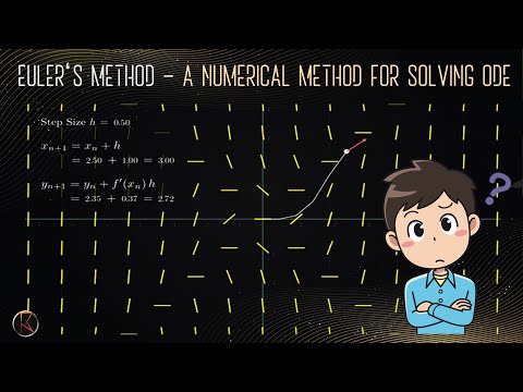 Euler's method to solve Ordinary Differential Equations | Numerical Methods