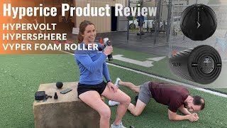 Hyperice Hypervolt + Hyper Sphere + Vyper Foam Roller | Product Review