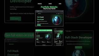 Responsive HTML, CSS & JS   MZCode01 #website #coding #shorts #css #html #js