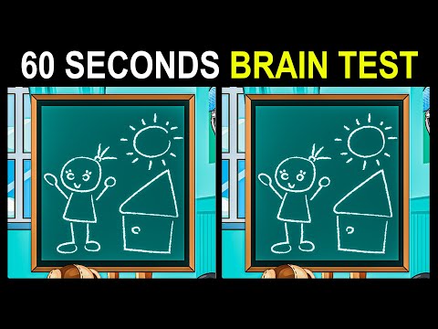 Find The Difference - Extreme Brain Function Puzzle in 60 Seconds