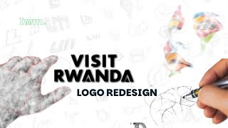 #visitrwanda LOGO REDESIGN - logo design tutorial #Iwmvictor