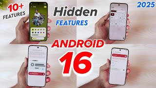 Top 10 Hidden Features of Android 16 | Android 16 Hidden Featurs  | Android 16 Tips And Tricks