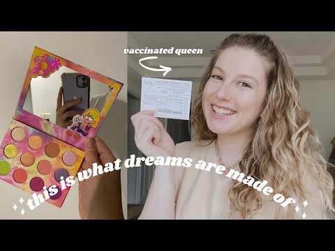 VACCINATED VLOG: getting the vaccine, our new foster dog, & Lizzie McGuire makeup!
