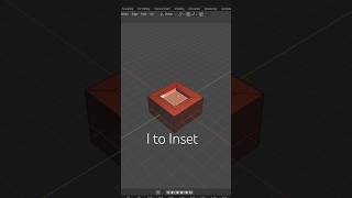 Use the inset like a pro #blendertips #blendertricks #bledertutorial