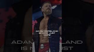 Real Reason why Adam Copeland is now just "COPE" #aew #cope #adamcopeland #jonmoxley #aewdynamite