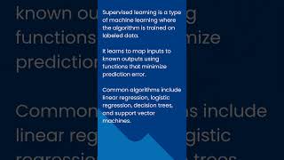 AI Q&A  31 : What is Supervised Learning? #techiesplusacademy #artificialintelligence #ai