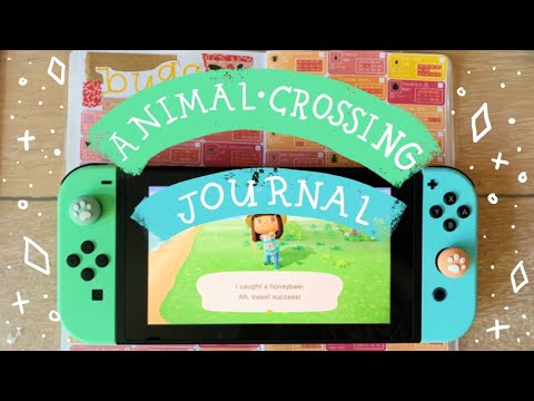Animal Crossing New Horizons Journal Setup 🍑🏝