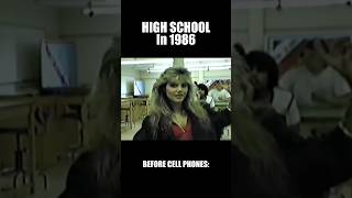 High School In 1986 | #nostalgic #nostalgia #80s #shorts