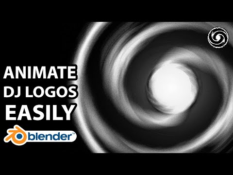 Animate Text DJ Logos In Blender The Easy Way