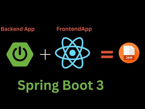 Simplified Method: How to Compile and Run Spring Boot 3 with React on Port 8080 in a Single JAR