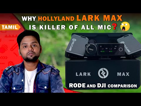 Hollyland Lark Max review in tamil🎙DJI vs Hollyland Lark max | Best wireless mic for vlog | VAM