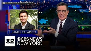 Stephen Colbert takes aim at CBS over James Talarico interview