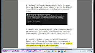 [Opinion] Best Android ad blocker/best adblock for Android/best adblocker for Android