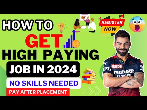 How to Get High Paying Jobs Freely With Courses in 2024 | Best Courses to Get a Dream Job in 2024
