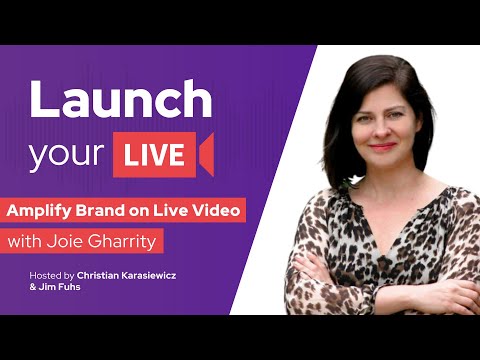 How to Improve Branding For Live Streaming with Joie Gharrity